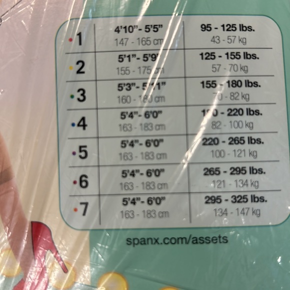 3 Pack Assets by Spanx Footless Shaper Nude Size 6 - Picture 4 of 4